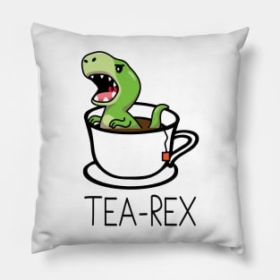 Tea-Rex Pillow