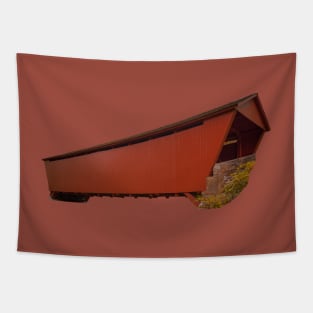 Covered Bridge called Jericho Tapestry