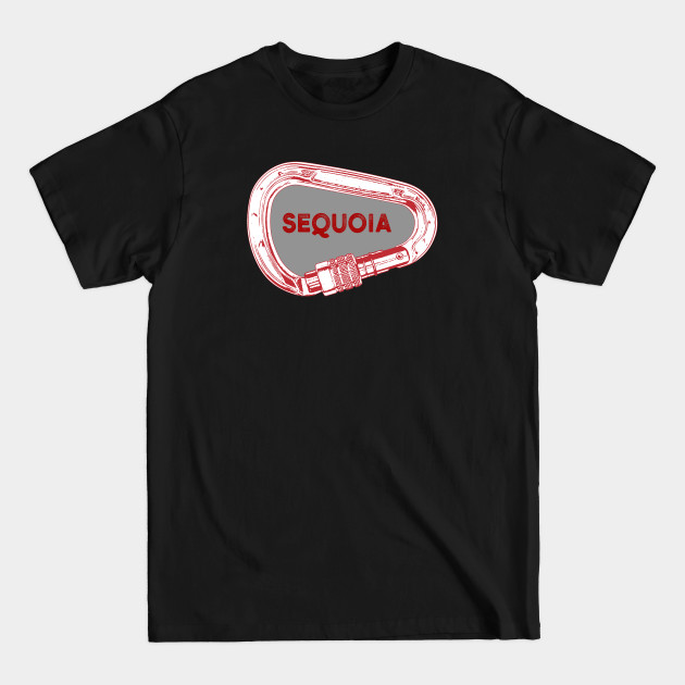 Disover Sequoia National Park Climbing Carabiner - Sequoia - T-Shirt