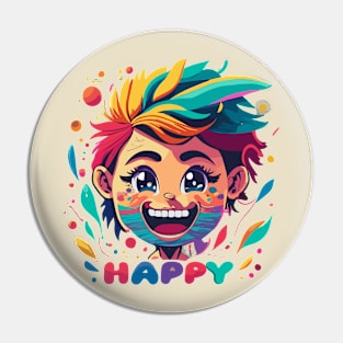 Happy Always Pin