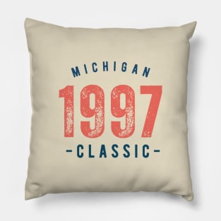 Michigan classic by mecarirejeki Pillow