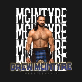 Wrestle Star aj drew mcintyre T-Shirt