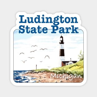 Ludington State Park, Michigan Magnet