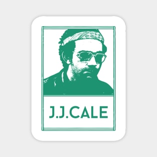 J.J.CALE\\retro fan art Magnet