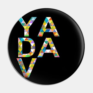 Yadav, name, typography Pin