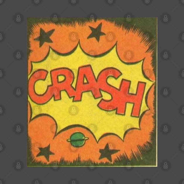 VINTAGE RETRO COMIC CRASH by DAZu