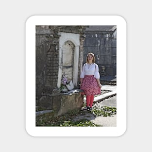 Lolita in Lafayette Cemetery Magnet