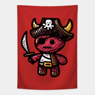 Doodle Stuffed Toy Devil Pirate Tapestry