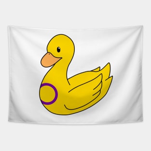 Intersex Duck Tapestry