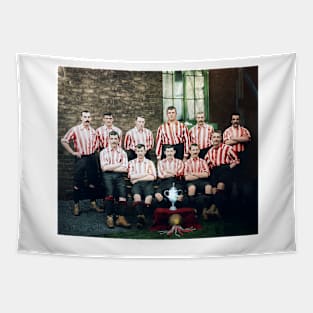 Sheffield red and white army Tapestry