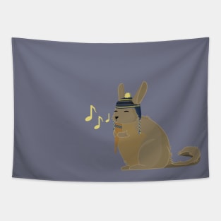 Viscacha Music (Yellow Notes) Tapestry