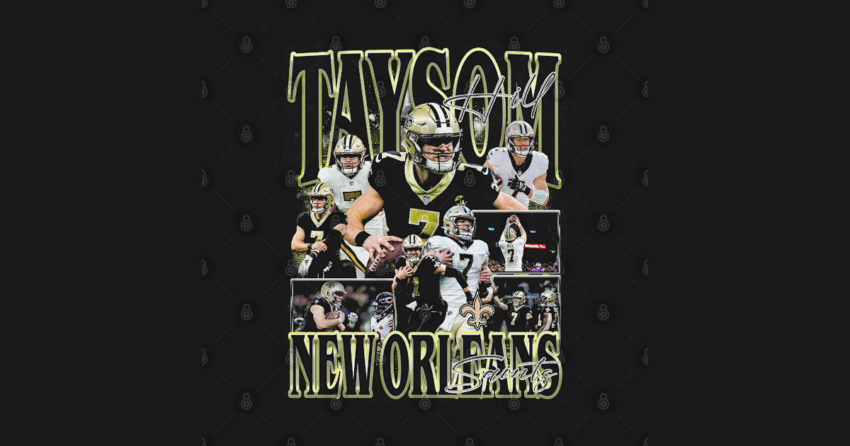 Taysom Hill Retro Bootleg - Taysom Hill - T-Shirt | TeePublic