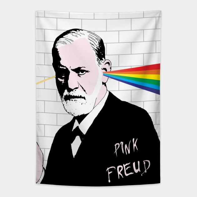 Dark Side of Freud The Wall Tapestry by candhdesigns