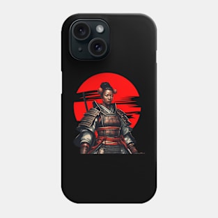 woman samurai Phone Case