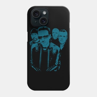 U2 / Vintage Aesthetics Design Style Phone Case