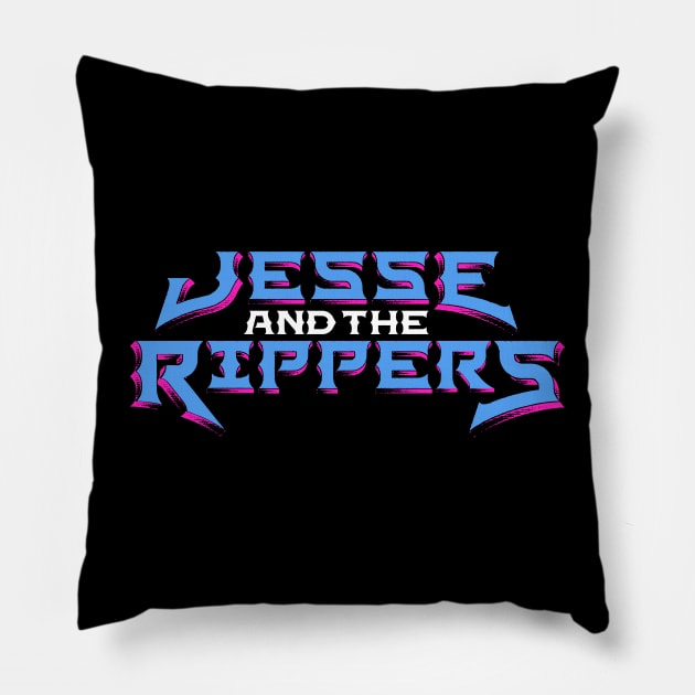 Jesse and the rippers Pillow by idjie