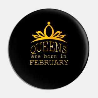 queens are born in february Pin