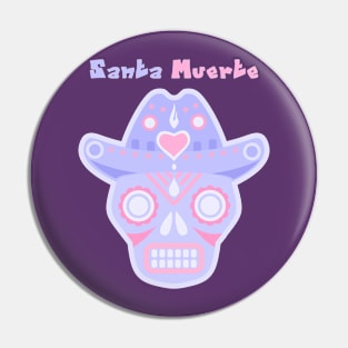 Santa Muerte / violet Pin