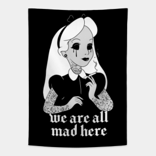 Disney Alice In Wonderland Tapestries Teepublic
