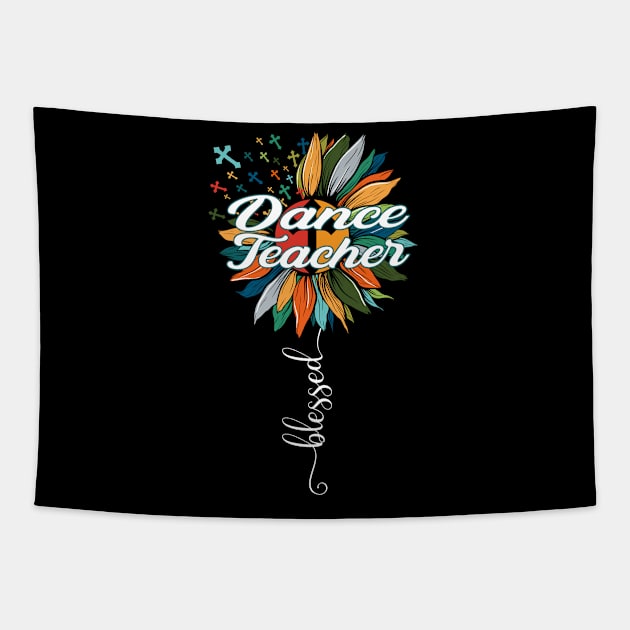 Blessed Dance Teacher Tapestry by Brande