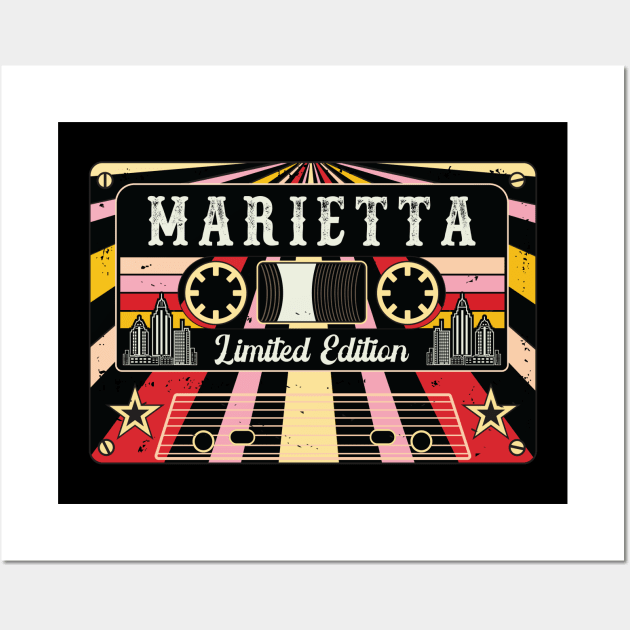 Marietta Cassette Tape - Marietta - Posters and Art Prints