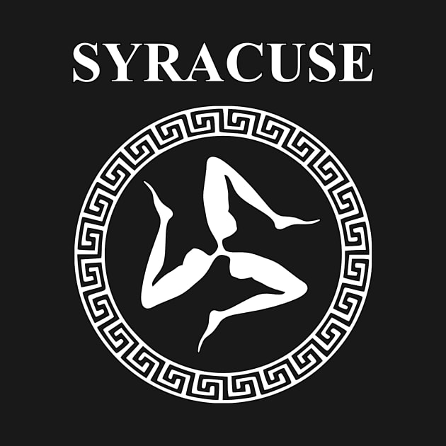 Syracuse Ancient Greek City-State Symbol by AgemaApparel