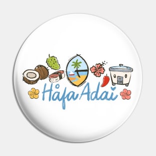 Hafa Adai Pin