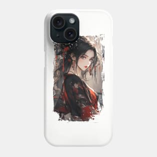 Grunge Geisha Phone Case