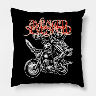 avenged biker Pillow