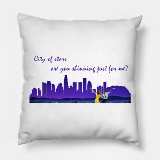 city of stars Pillow