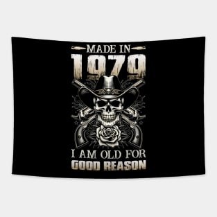 Made In 1979 I'm Old For Good Reason Tapestry
