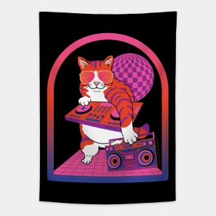 Dj Cat Tapestry