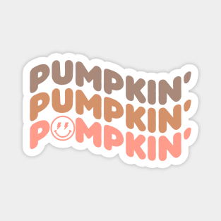 Donut Shop Pumpkin' Coffee Lovers, I Love Coffee Expresso Latte Pumpkin Spice Magnet