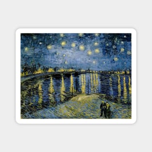 Vincent Van Gogh Starry Night Over the Rhone Magnet