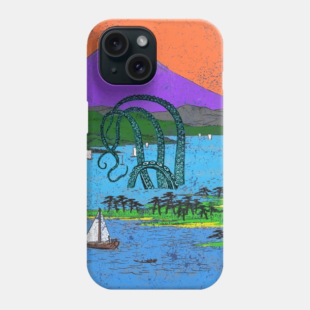 Monster Fuji Phone Case by Sifs Store