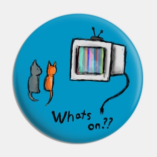 Cat Entertainment Pin