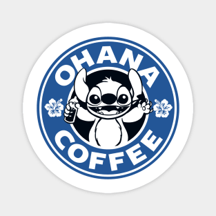 Ohana Coffee - Blue Version Magnet