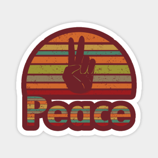 Peace Rainbow Magnet