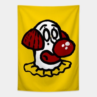 Yellow Collar Clown Tapestry