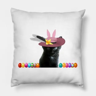 All Dressed Up In My Easter Bonnet Pillow