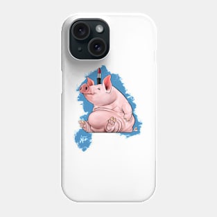 Lipstick on a Pig Phone Case