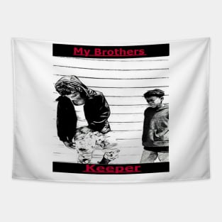 MY BROTHERS KEEPER Tapestry