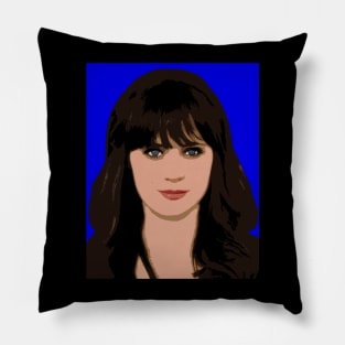 zooey deschanel Pillow