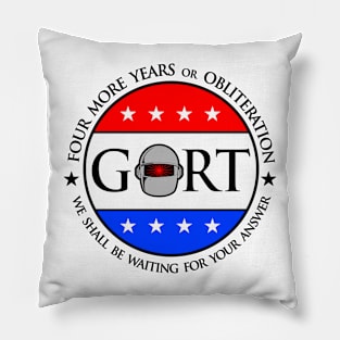 Gort, Gort for President, Presidential Election, Election, Pillow