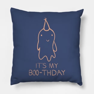 It's My Boo-thday Pillow