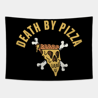 Death By Pizza Tapestry