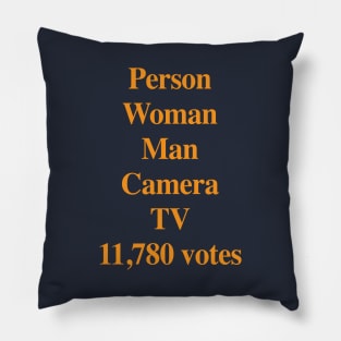 Person Woman Man Camera TV 11,780 Votes Pillow