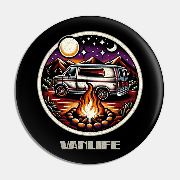 Nomad Vanlife Pin by Tofuvanman