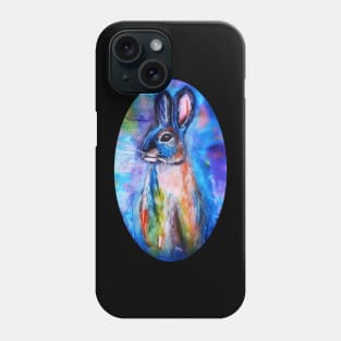 blue bunny Phone Case