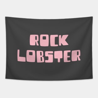 Rock Lobster, pink Tapestry